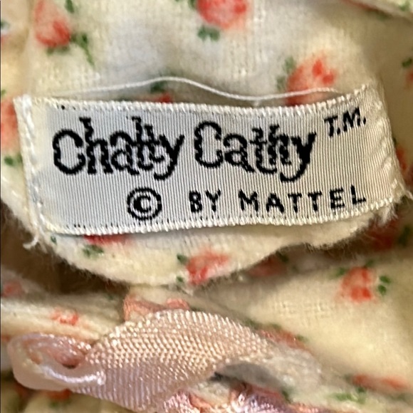Vintage Chatty Cathy Doll Flannel Pajama Set - Picture 9 of 11